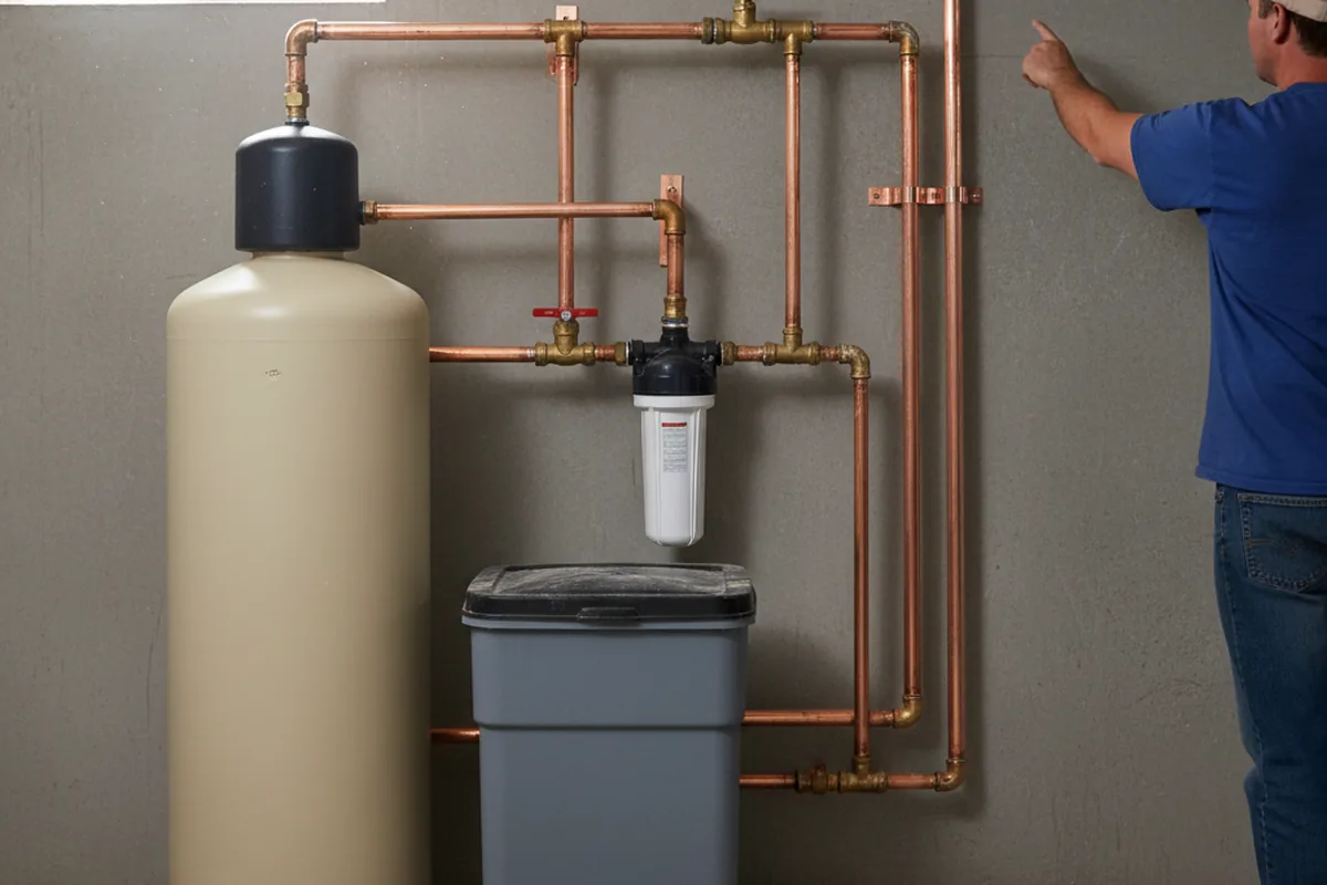 Whole-house water treatment system installed in Bohemia